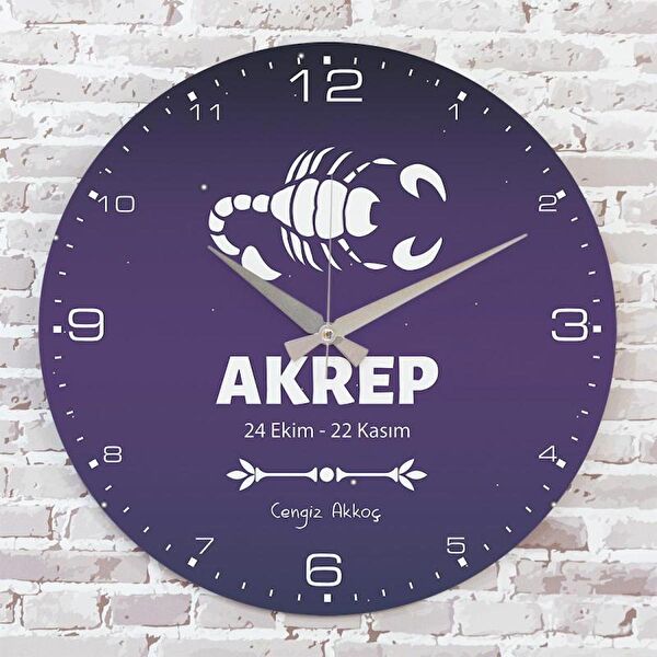 PERA LAZER KESİM Dekoratif Duvar Saati