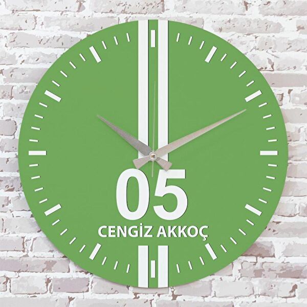 PERA LAZER KESİM Dekoratif Duvar Saati