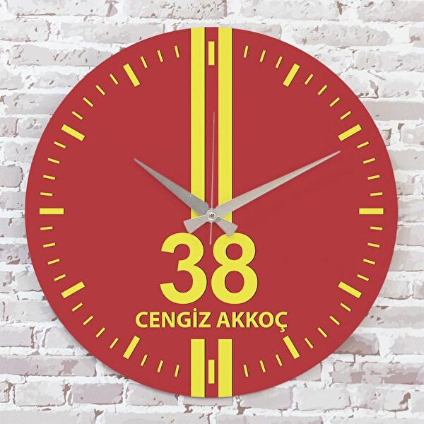 PERA LAZER KESİM Dekoratif Duvar Saati