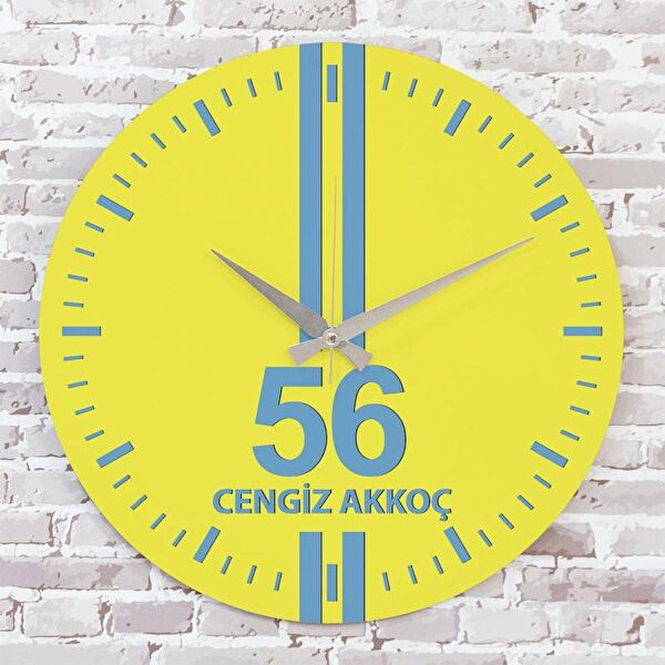 PERA LAZER KESİM Dekoratif Duvar Saati