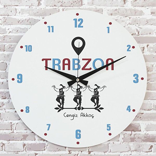 PERA LAZER KESİM Dekoratif Duvar Saati