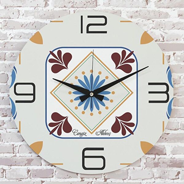 PERA LAZER KESİM Dekoratif Duvar Saati