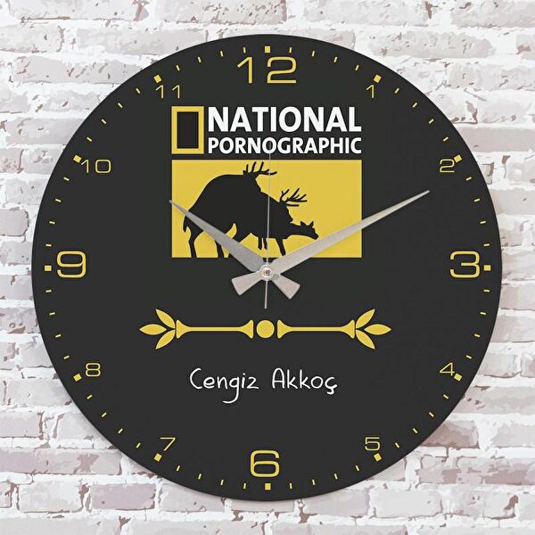 PERA LAZER KESİM Dekoratif Duvar Saati