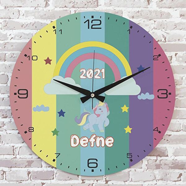 PERA LAZER KESİM Dekoratif Duvar Saati