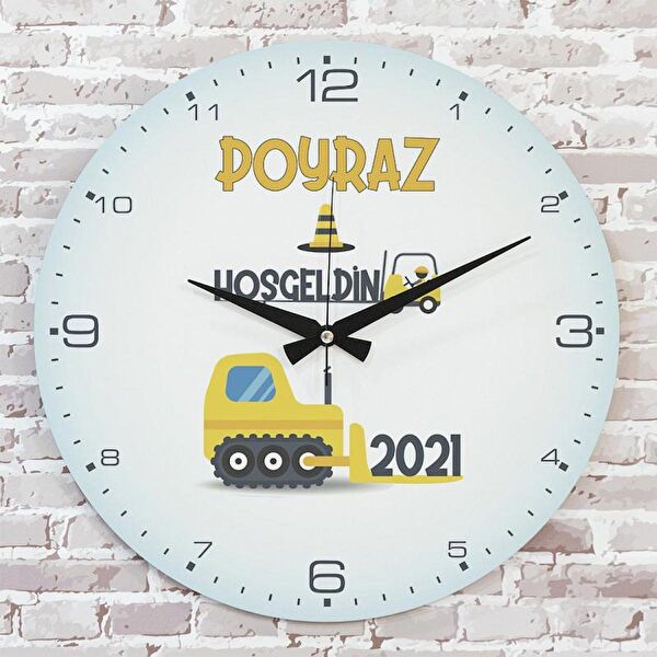 PERA LAZER KESİM Dekoratif Duvar Saati