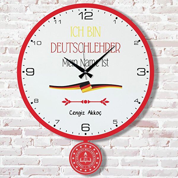 PERA LAZER KESİM Sarkaçlı Saat