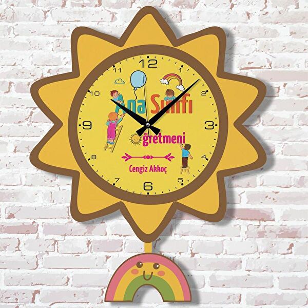 PERA LAZER KESİM Sarkaçlı Saat