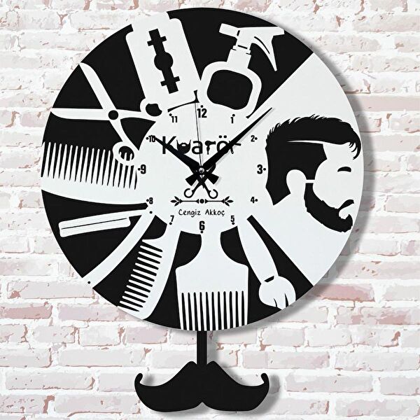 PERA LAZER KESİM Sarkaçlı Saat