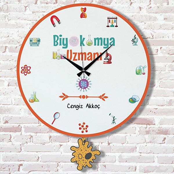 PERA LAZER KESİM Sarkaçlı Saat