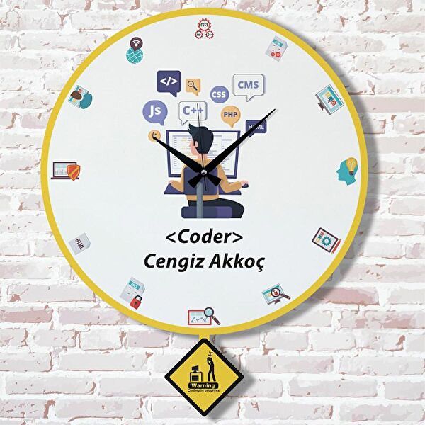 PERA LAZER KESİM Sarkaçlı Saat