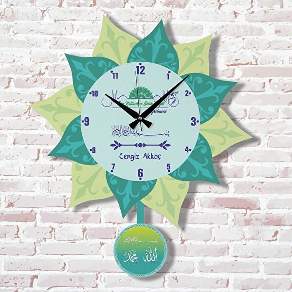 PERA LAZER KESİM Sarkaçlı Saat