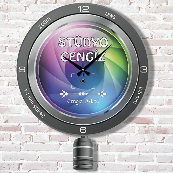 PERA LAZER KESİM Sarkaçlı Saat