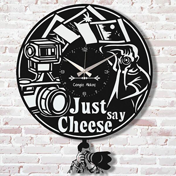 PERA LAZER KESİM Sarkaçlı Saat