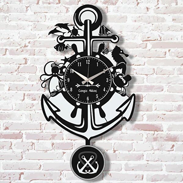 PERA LAZER KESİM Sarkaçlı Saat