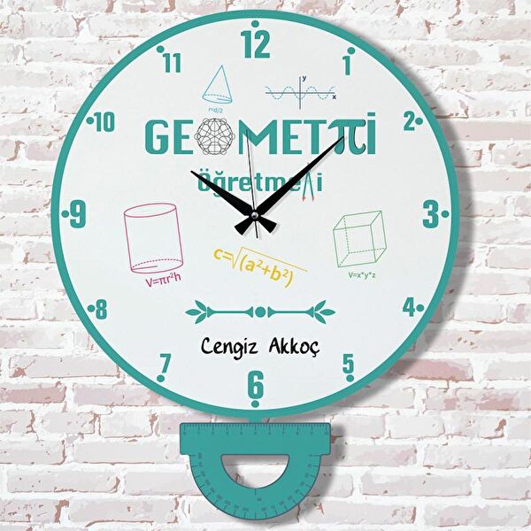 PERA LAZER KESİM Sarkaçlı Saat