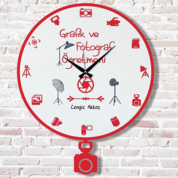 PERA LAZER KESİM Sarkaçlı Saat