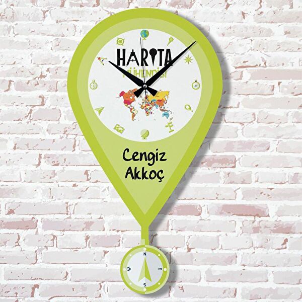 PERA LAZER KESİM Sarkaçlı Saat