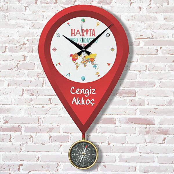 PERA LAZER KESİM Sarkaçlı Saat