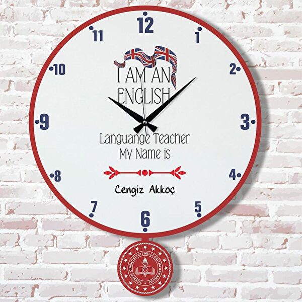 PERA LAZER KESİM Sarkaçlı Saat