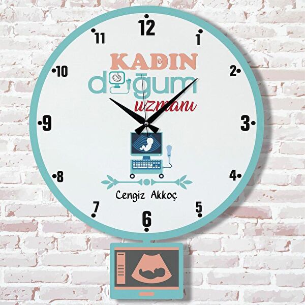 PERA LAZER KESİM Sarkaçlı Saat