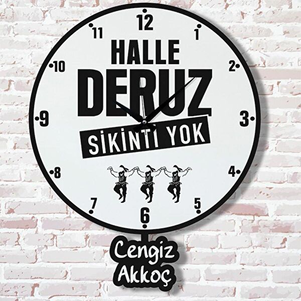 PERA LAZER KESİM Sarkaçlı Saat