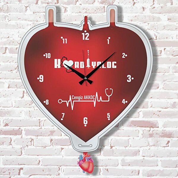 PERA LAZER KESİM Sarkaçlı Saat