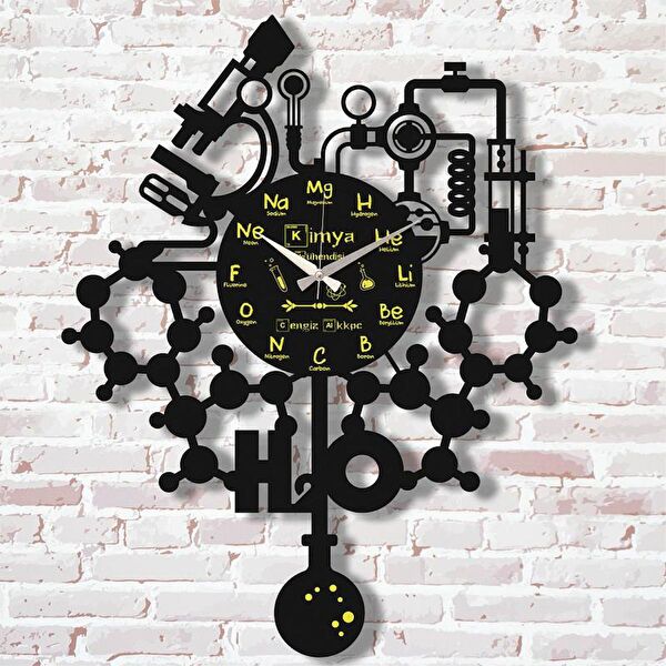 PERA LAZER KESİM Sarkaçlı Saat