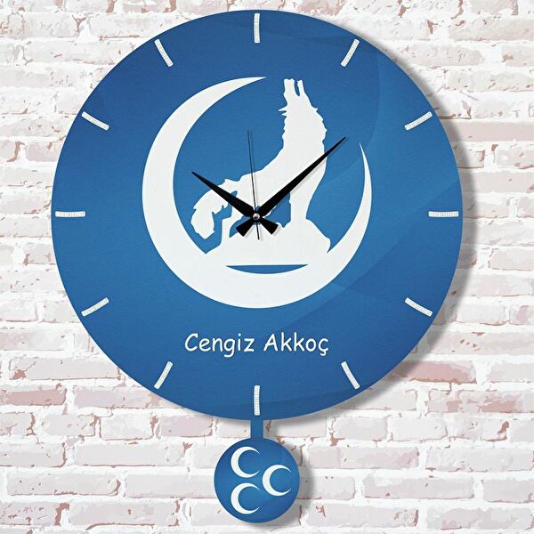 PERA LAZER KESİM Sarkaçlı Saat