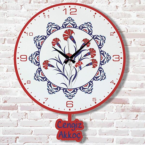 PERA LAZER KESİM Sarkaçlı Saat