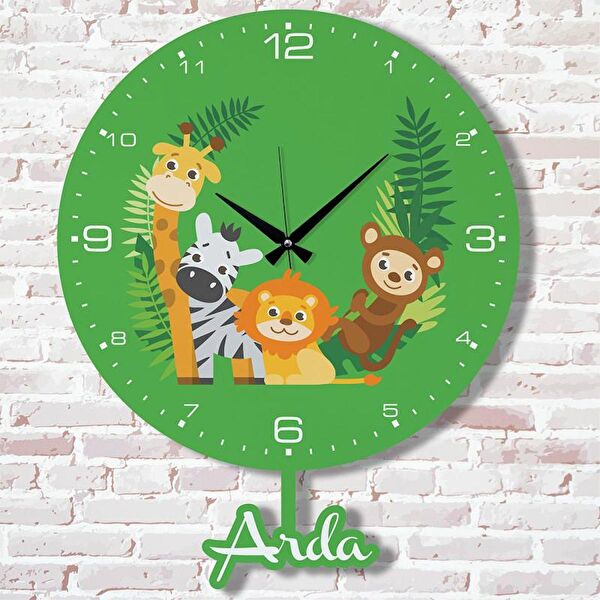 PERA LAZER KESİM Sarkaçlı Saat