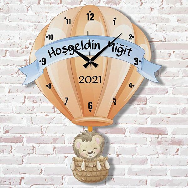 PERA LAZER KESİM Sarkaçlı Saat