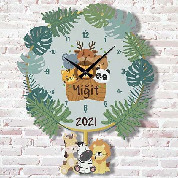 PERA LAZER KESİM Sarkaçlı Saat