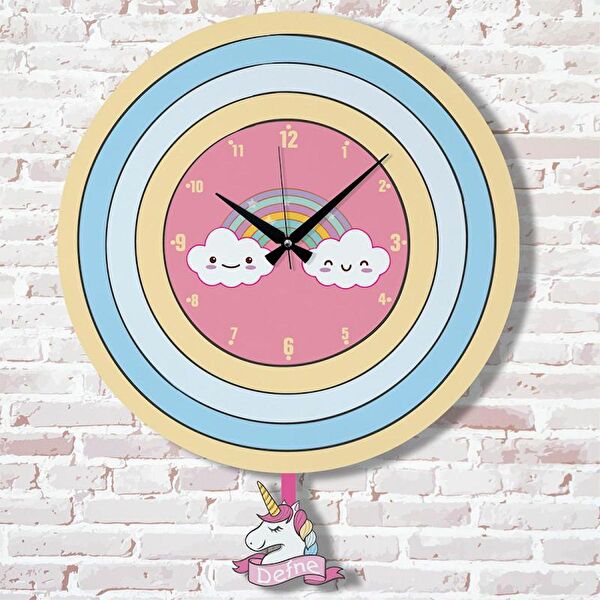 PERA LAZER KESİM Sarkaçlı Saat