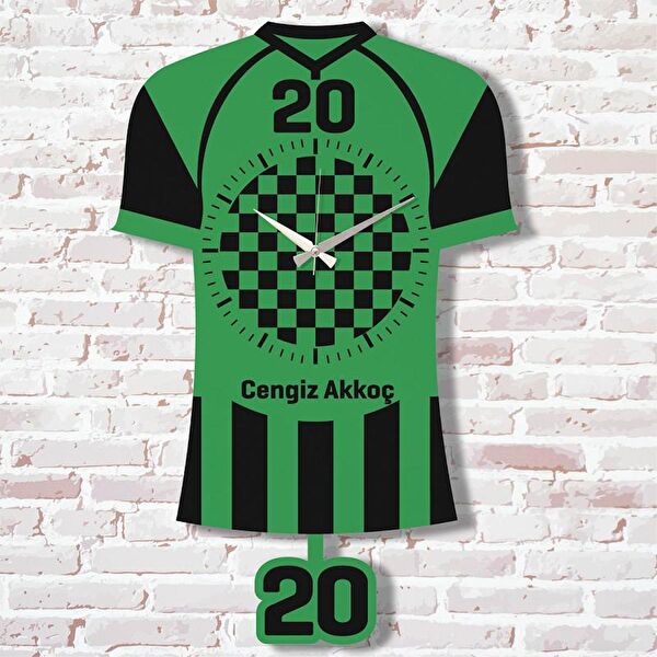 PERA LAZER KESİM Sarkaçlı Saat