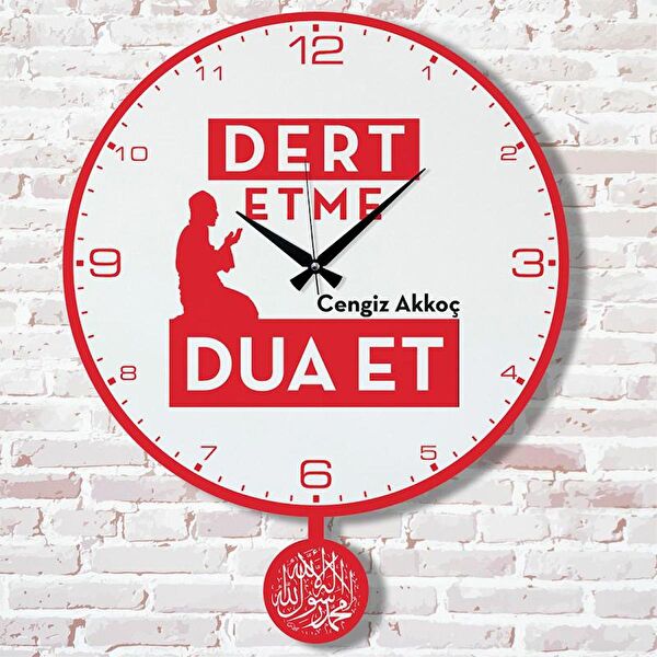 PERA LAZER KESİM Sarkaçlı Saat