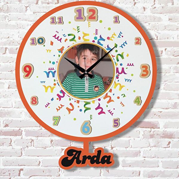 PERA LAZER KESİM Sarkaçlı Saat