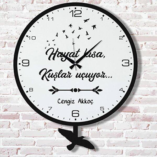 PERA LAZER KESİM Sarkaçlı Saat