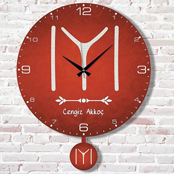 PERA LAZER KESİM Sarkaçlı Saat