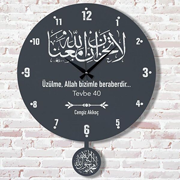 PERA LAZER KESİM Sarkaçlı Saat