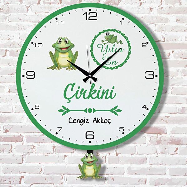 PERA LAZER KESİM Sarkaçlı Saat