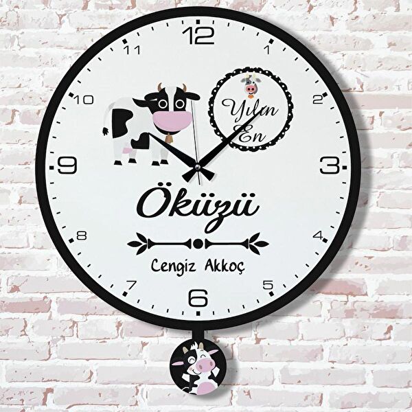 PERA LAZER KESİM Sarkaçlı Saat