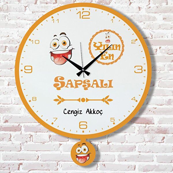 PERA LAZER KESİM Sarkaçlı Saat