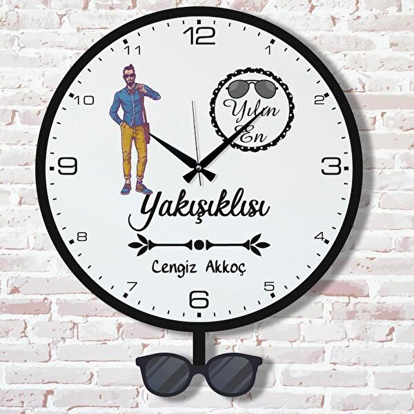 PERA LAZER KESİM Sarkaçlı Saat