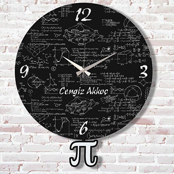 PERA LAZER KESİM Sarkaçlı Saat