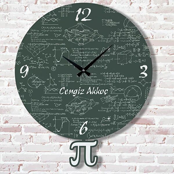 PERA LAZER KESİM Sarkaçlı Saat