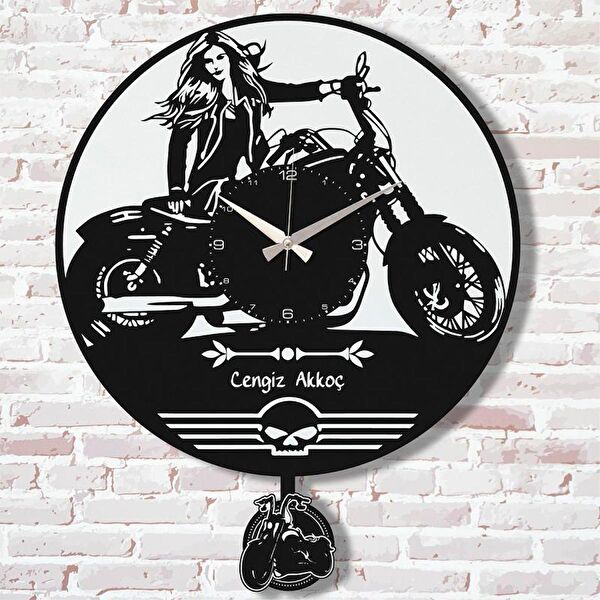 PERA LAZER KESİM Sarkaçlı Saat