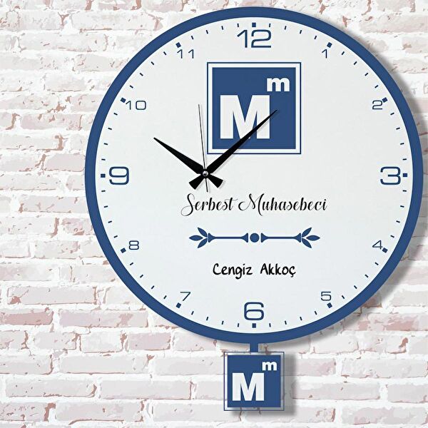 PERA LAZER KESİM Sarkaçlı Saat