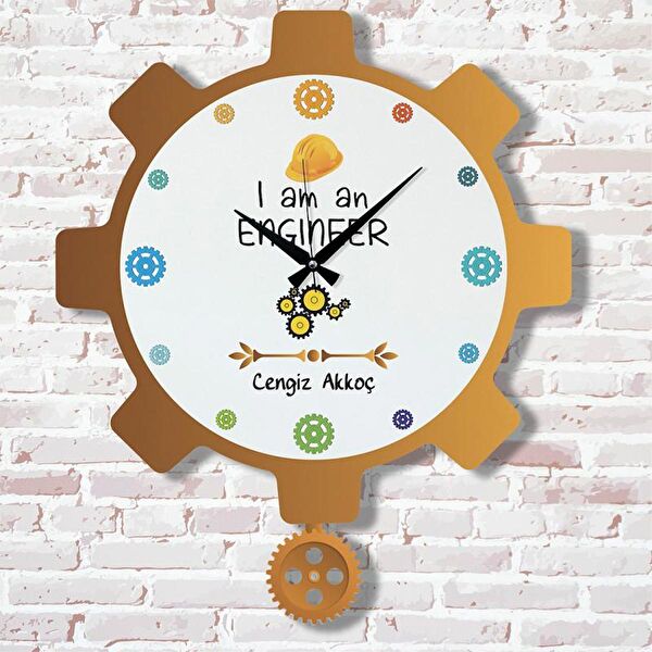 PERA LAZER KESİM Sarkaçlı Saat