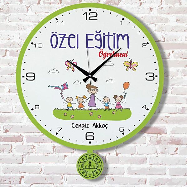 PERA LAZER KESİM Sarkaçlı Saat