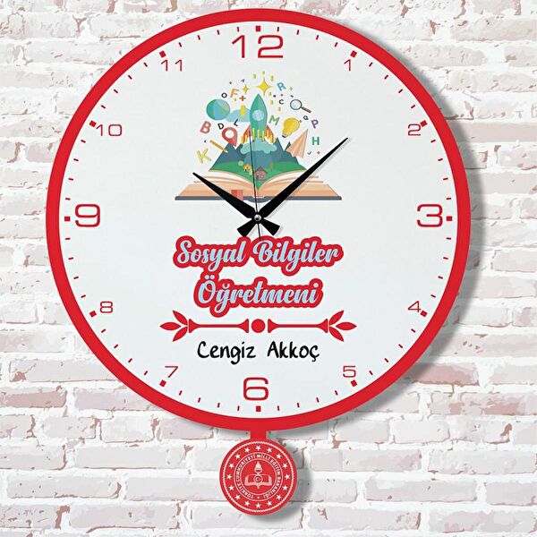 PERA LAZER KESİM Sarkaçlı Saat